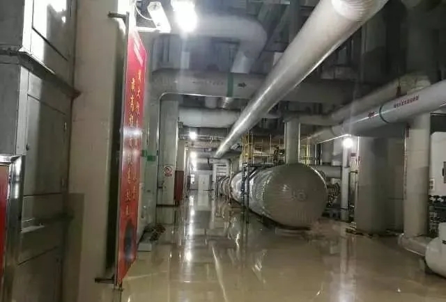 Thermal power plant lighting