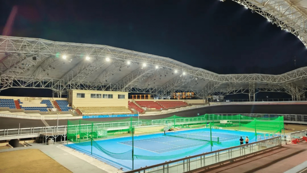 Appareils d'éclairage pour le sport professionnel