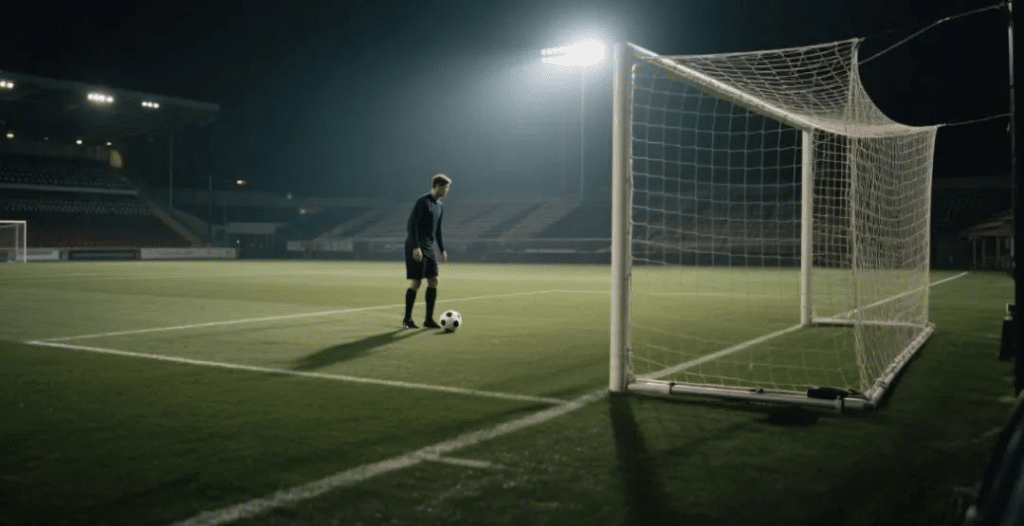 éclairage des stades de football