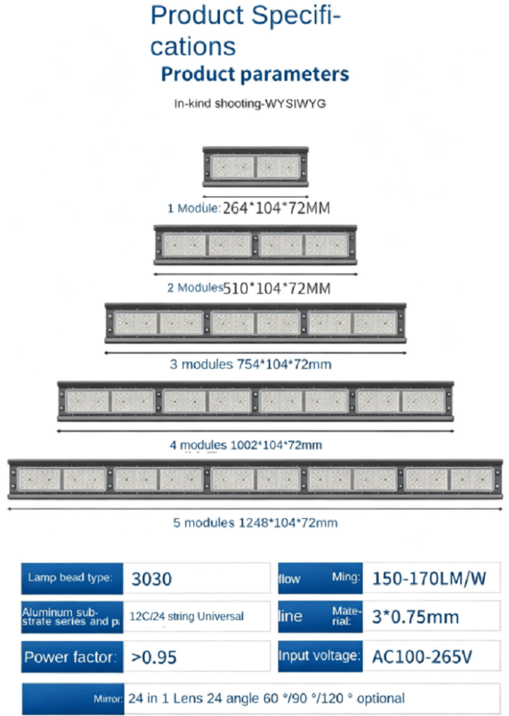 LED Linear high bay Light LED Linear high bay Light